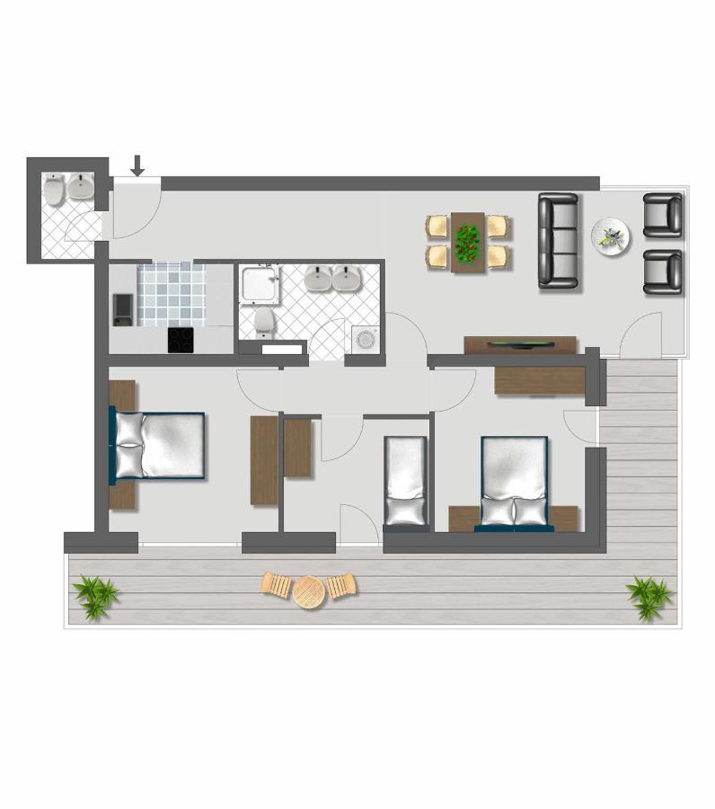 Panorama Rosie Design Chalet バド クラインキルヒハイム エクステリア 写真